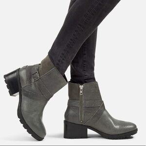NEW Sorel Cate Quarry Ankle Boots Booties 8